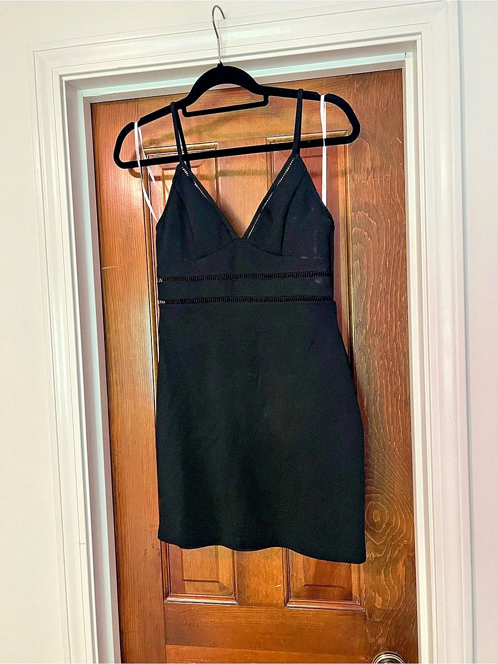 lululs Black Mini Dress Size Small Like New